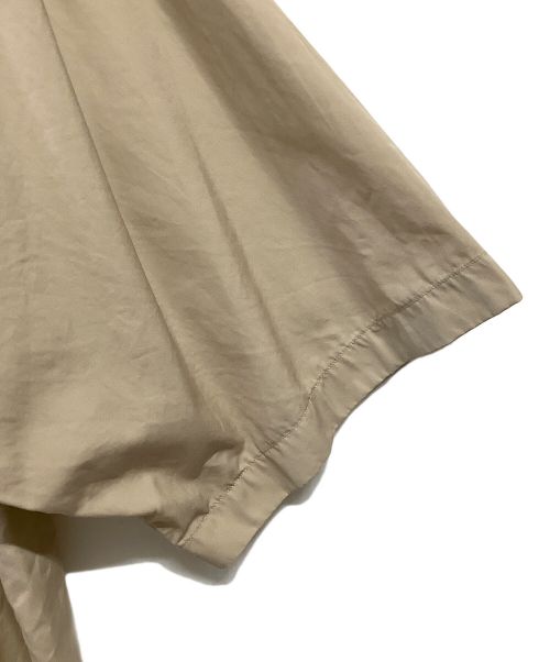URBAN RESEARCH（アーバンリサーチ）URBAN RESEARCH (アーバンリサーチ) オーバーショートスリーブシャツ ベージュ サイズ:Lの古着・服飾アイテム