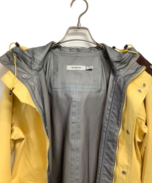 nonnative（ノンネイティブ）nonnative (ノンネイティブ) フーデッドコート イエロー サイズ:-の古着・服飾アイテム