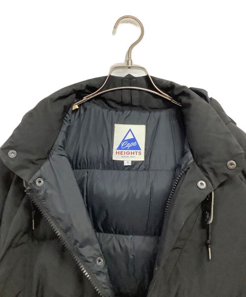 Cape HEIGHTS（ケープハイツ）Cape HEIGHTS (ケープハイツ) ダウンジャケット ブラック サイズ:Sの古着・服飾アイテム