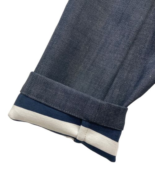 MACKINTOSH LONDON（マッキントッシュ ロンドン）MACKINTOSH LONDON (マッキントッシュ ロンドン) フーデットデニムコート ネイビー サイズ:38の古着・服飾アイテム