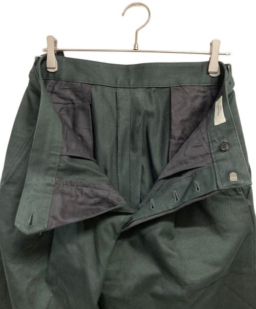 The CLASIK（ザ クラシック）THE CLASIK (ザ クラシック) タックパンツ ネイビー サイズ:48の古着・服飾アイテム