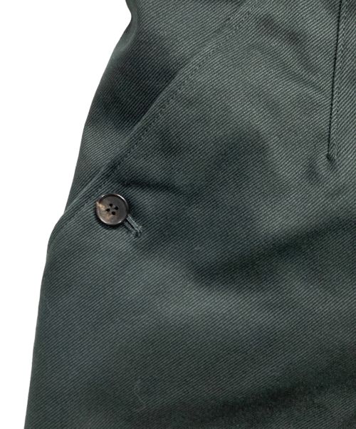 The CLASIK（ザ クラシック）THE CLASIK (ザ クラシック) タックパンツ ネイビー サイズ:48の古着・服飾アイテム