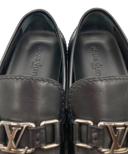 LOUIS VUITTON（ルイ ヴィトン）LOUIS VUITTON (ルイ ヴィトン) ドライビングシューズ ブラック サイズ:8の古着・服飾アイテム