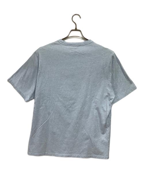 maison kitsune（メゾンキツネ）maison kitsune (メゾンキツネ) 半袖カットソー スカイブルー サイズ:Mの古着・服飾アイテム