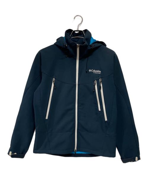 Columbia（コロンビア）Columbia (コロンビア) Toweto Sftshll Jacket ネイビー サイズ:Lの古着・服飾アイテム