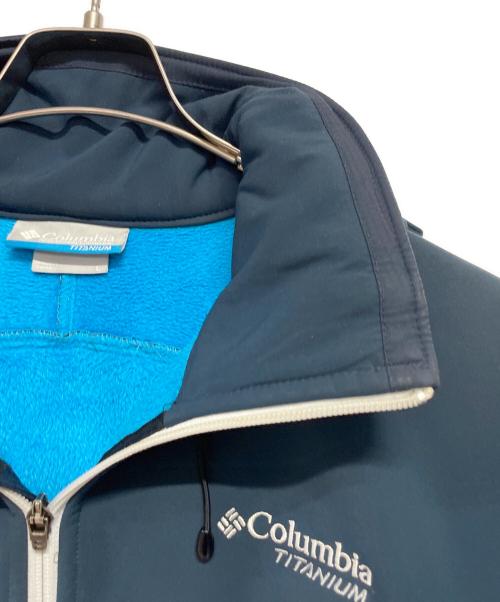 Columbia（コロンビア）Columbia (コロンビア) Toweto Sftshll Jacket ネイビー サイズ:Lの古着・服飾アイテム