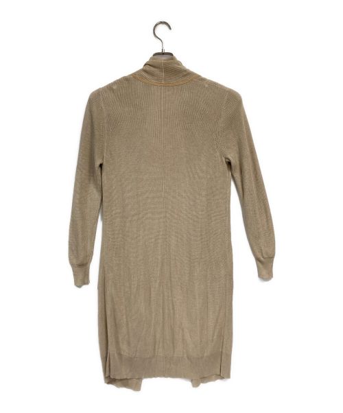 BEIGE（ベイジ）BEIGE (ベイジ) ロングカーディガン ベージュ サイズ:4の古着・服飾アイテム