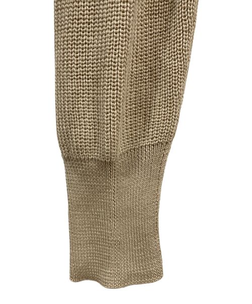 BEIGE（ベイジ）BEIGE (ベイジ) ロングカーディガン ベージュ サイズ:4の古着・服飾アイテム