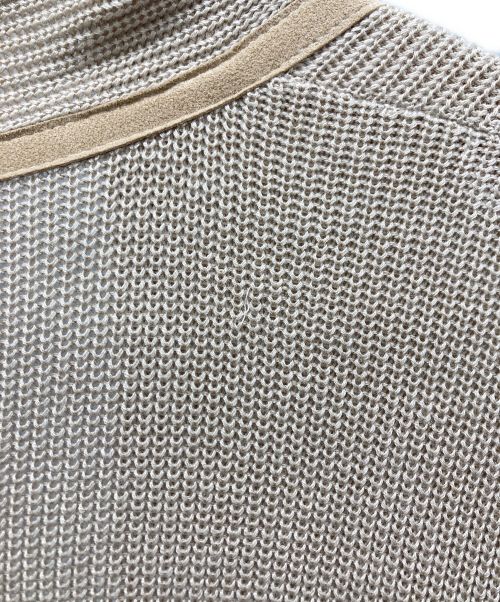 BEIGE（ベイジ）BEIGE (ベイジ) ロングカーディガン ベージュ サイズ:4の古着・服飾アイテム