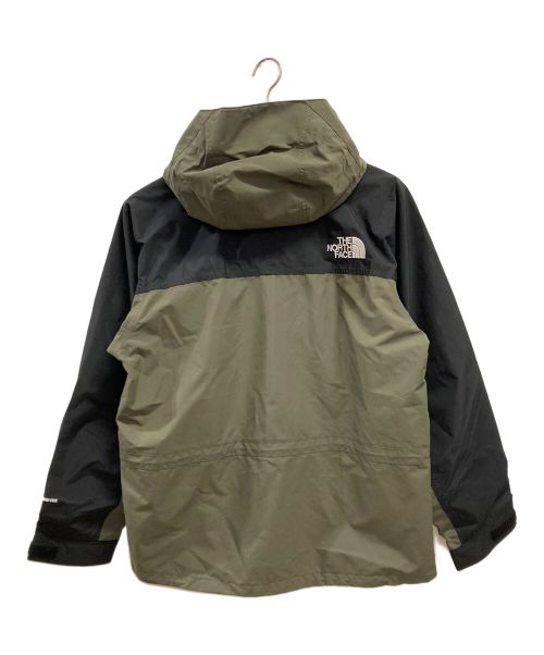 THE NORTH FACE（ザ ノース フェイス）THE NORTH FACE (ザ ノース フェイス) マウンテンライトジャケット カーキ×ブラック サイズ:XLの古着・服飾アイテム