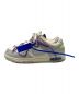 NIKE (ナイキ) OFFWHITE 1 OF 50 48 DUNK LOW スニーカー セイル×ニュートラルグレー サイズ:US8：17000円