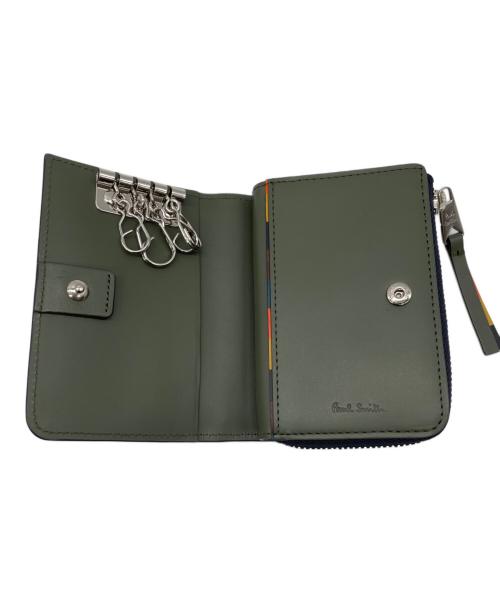 PAUL SMITH（ポールスミス）PAUL SMITH (ポールスミス) キーケース ネイビー 未使用品の古着・服飾アイテム