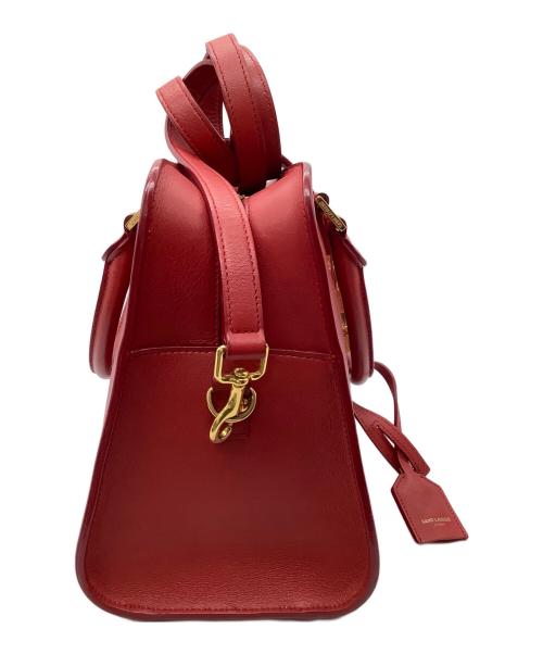 Saint Laurent Paris（サンローランパリ）Saint Laurent Paris (サンローランパリ) 2WAYバッグ レッドの古着・服飾アイテム