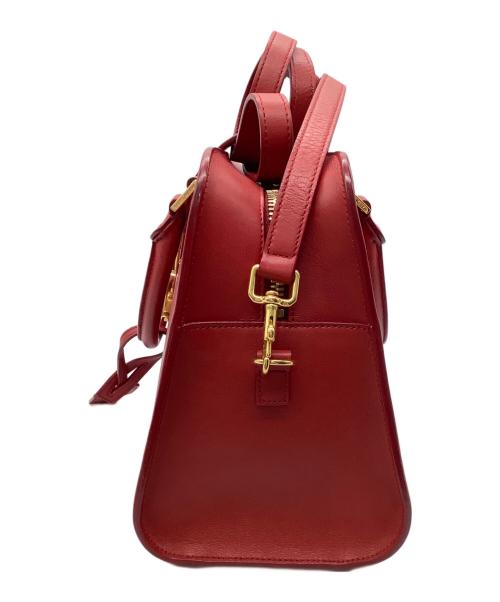 Saint Laurent Paris（サンローランパリ）Saint Laurent Paris (サンローランパリ) 2WAYバッグ レッドの古着・服飾アイテム