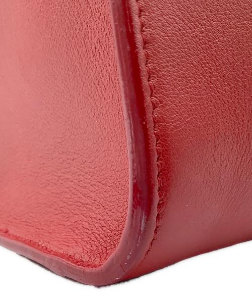 Saint Laurent Paris（サンローランパリ）Saint Laurent Paris (サンローランパリ) 2WAYバッグ レッドの古着・服飾アイテム