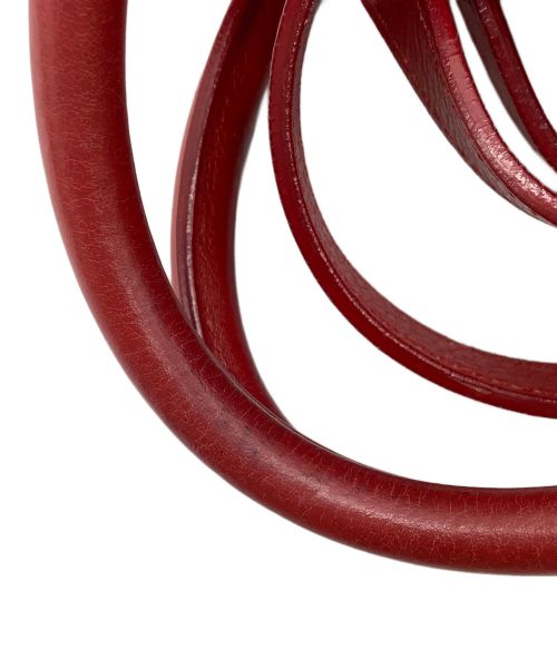 Saint Laurent Paris（サンローランパリ）Saint Laurent Paris (サンローランパリ) 2WAYバッグ レッドの古着・服飾アイテム