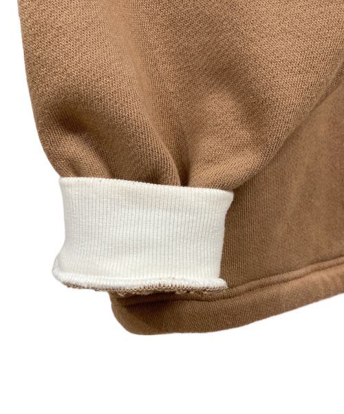 GUCCI（グッチ）GUCCI (グッチ) adidas (アディダス) アディダスロゴ コットンジャージー スウェット カーキ サイズ:Sの古着・服飾アイテム