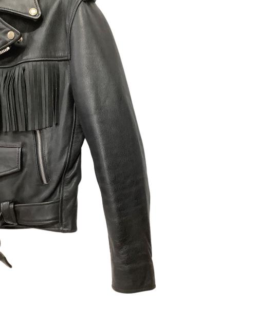 HARLEY-DAVIDSON（ハーレーダビッドソン）HARLEY-DAVIDSON (ハーレーダビッドソン) ライダースジャケット ブラック サイズ:36の古着・服飾アイテム