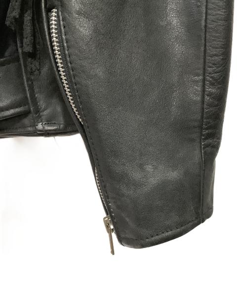 HARLEY-DAVIDSON（ハーレーダビッドソン）HARLEY-DAVIDSON (ハーレーダビッドソン) ライダースジャケット ブラック サイズ:36の古着・服飾アイテム