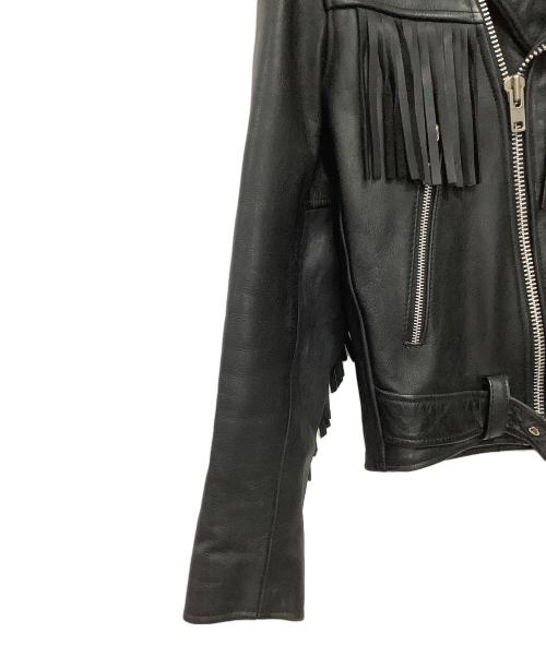 HARLEY-DAVIDSON（ハーレーダビッドソン）HARLEY-DAVIDSON (ハーレーダビッドソン) ライダースジャケット ブラック サイズ:36の古着・服飾アイテム