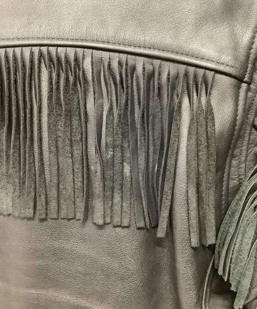 HARLEY-DAVIDSON（ハーレーダビッドソン）HARLEY-DAVIDSON (ハーレーダビッドソン) ライダースジャケット ブラック サイズ:36の古着・服飾アイテム