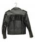 HARLEY-DAVIDSON (ハーレーダビッドソン) ライダースジャケット ブラック サイズ:36：9000円