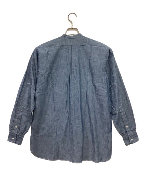 WOOLRICH（ウールリッチ）WOOLRICH (ウールリッチ) ノーカラーシャツ スカイブルー サイズ:S 未使用品の古着・服飾アイテム