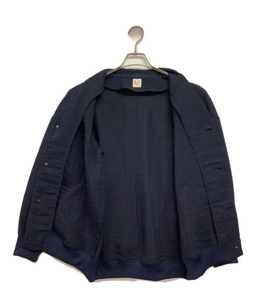 BRU NA BOINNE（ブルーナボイン）BRU NA BOINNE (ブルーナボイン) ブルゾン ネイビー サイズ:Mの古着・服飾アイテム