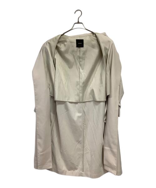 anuans（アニュアンス）anuans (アニュアンス) ビッグシルエットコート ベージュ サイズ:Fの古着・服飾アイテム