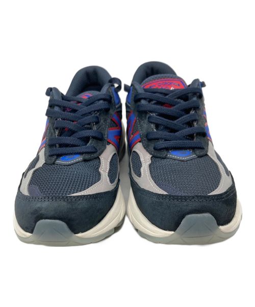 NEW BALANCE（ニューバランス）NEW BALANCE (ニューバランス) KITH (キス) 990v6 MiUSA Ronnie Fieg Madison Square Garden ネイビー サイズ:25.5の古着・服飾アイテム