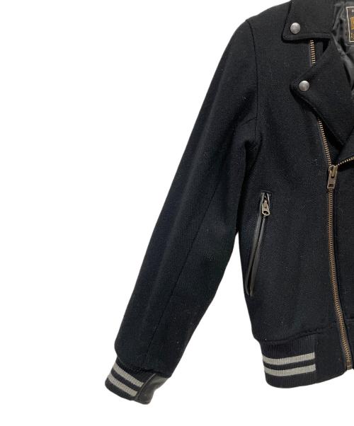 Hysteric Glamour（ヒステリックグラマー）Hysteric Glamour (ヒステリックグラマー) ダブルライダースジャケット ブラック サイズ:SMALLの古着・服飾アイテム