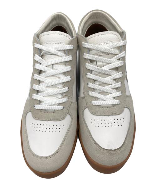 Sangacio（サンガッチョ）Sangacio (サンガッチョ) ハイカットスニーカー ホワイト×グレー サイズ:26.5の古着・服飾アイテム