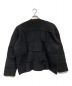 YOKE (ヨーク) PATCHWORK RIB BUTTONED CARDIGAN ブラック サイズ:2：35000円