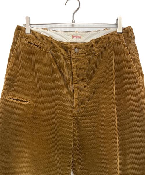 KAPTAIN SUNSHINE（キャプテンサンシャイン）KAPTAIN SUNSHINE (キャプテンサンシャイン) コーデュロイパンツ ブラウン サイズ:32の古着・服飾アイテム