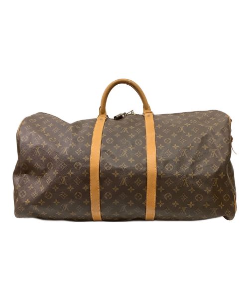 LOUIS VUITTON（ルイ ヴィトン）LOUIS VUITTON (ルイ ヴィトン) モノグラム キーポル・バンドリエール60 ブラウン サイズ:60の古着・服飾アイテム