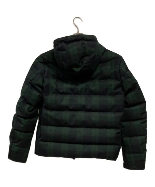 HERNO（ヘルノ）HERNO (ヘルノ) ダウンジャケット グリーン×ブルー サイズ:46の古着・服飾アイテム