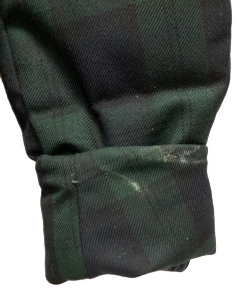 HERNO（ヘルノ）HERNO (ヘルノ) ダウンジャケット グリーン×ブルー サイズ:46の古着・服飾アイテム