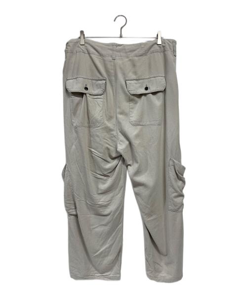 ANCELLM（アンセルム）ANCELLM (アンセルム) シルクカーゴパンツ グレー サイズ:1の古着・服飾アイテム