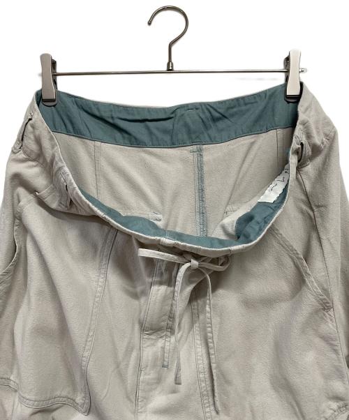 ANCELLM（アンセルム）ANCELLM (アンセルム) シルクカーゴパンツ グレー サイズ:1の古着・服飾アイテム