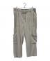 ANCELLM（アンセルム）の古着「シルクカーゴパンツ」｜グレー