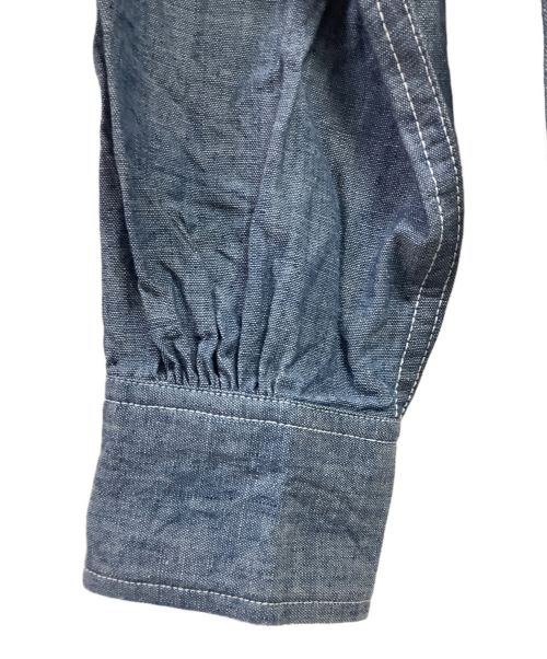 WOOLRICH（ウールリッチ）WOOLRICH (ウールリッチ) シャンブレーシャツ ブルー サイズ:S 未使用品の古着・服飾アイテム
