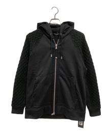 DIESEL（ディーゼル）の古着「ジップパーカー」｜ブラック