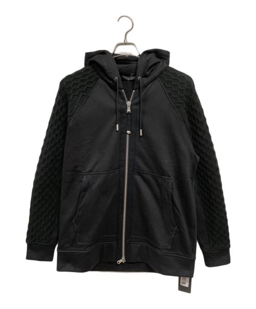 DIESEL（ディーゼル）DIESEL (ディーゼル) ジップパーカー ブラック サイズ:XXS 未使用品の古着・服飾アイテム