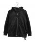DIESEL（ディーゼル）の古着「ジップパーカー」｜ブラック