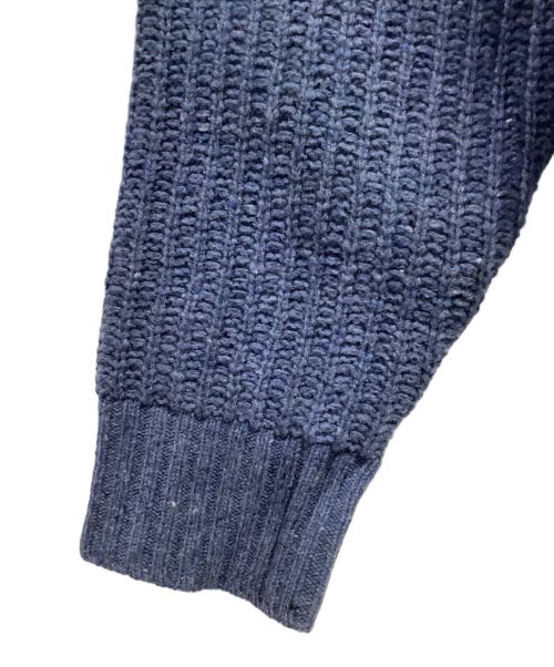 Saturdays NYC（サタデーズ ニューヨーク）Saturdays NYC (サタデーズ ニューヨーク) クルーネックニット ブルー サイズ:Sの古着・服飾アイテム