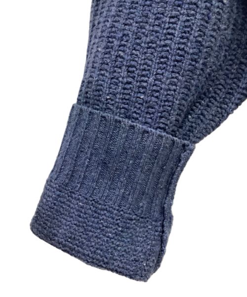 Saturdays NYC（サタデーズ ニューヨーク）Saturdays NYC (サタデーズ ニューヨーク) クルーネックニット ブルー サイズ:Sの古着・服飾アイテム