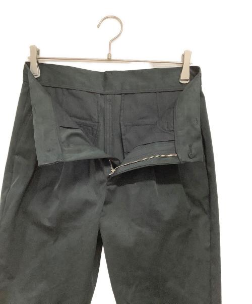 Saturdays NYC（サタデーズ ニューヨーク）Saturdays NYC (サタデーズ ニューヨーク) タックトラウザーパンツ ブラック サイズ:Sの古着・服飾アイテム