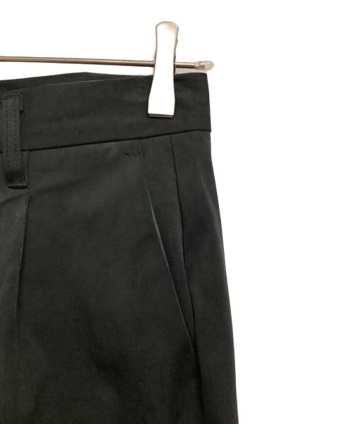 Saturdays NYC（サタデーズ ニューヨーク）Saturdays NYC (サタデーズ ニューヨーク) タックトラウザーパンツ ブラック サイズ:Sの古着・服飾アイテム