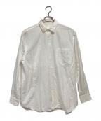 COMOLIコモリ）の古着「長袖シャツ」｜ホワイト