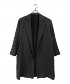 UNITED ARROWS & SONSユナイテッドアローズ アンド サンズ）の古着「オーバーチェスターコート」｜ブラック